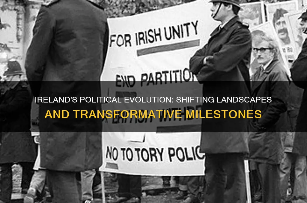 how have politics changed in ireland over the years