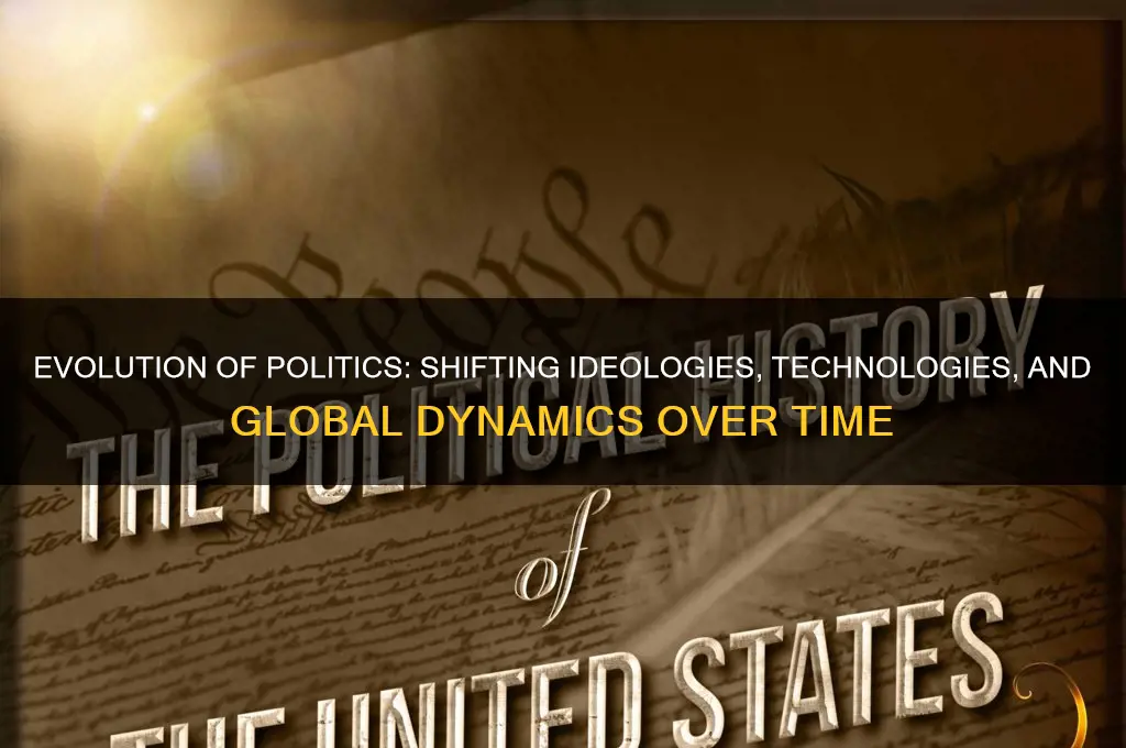 how have politics changed over time