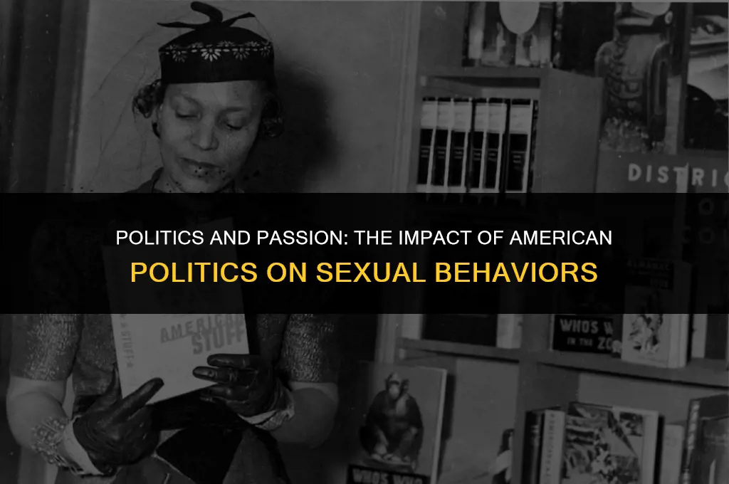 how have politics in america affected sexual behaviors