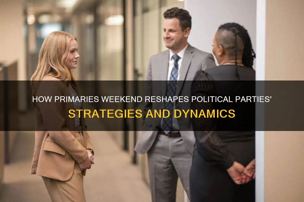 how have primaries weekend political parties
