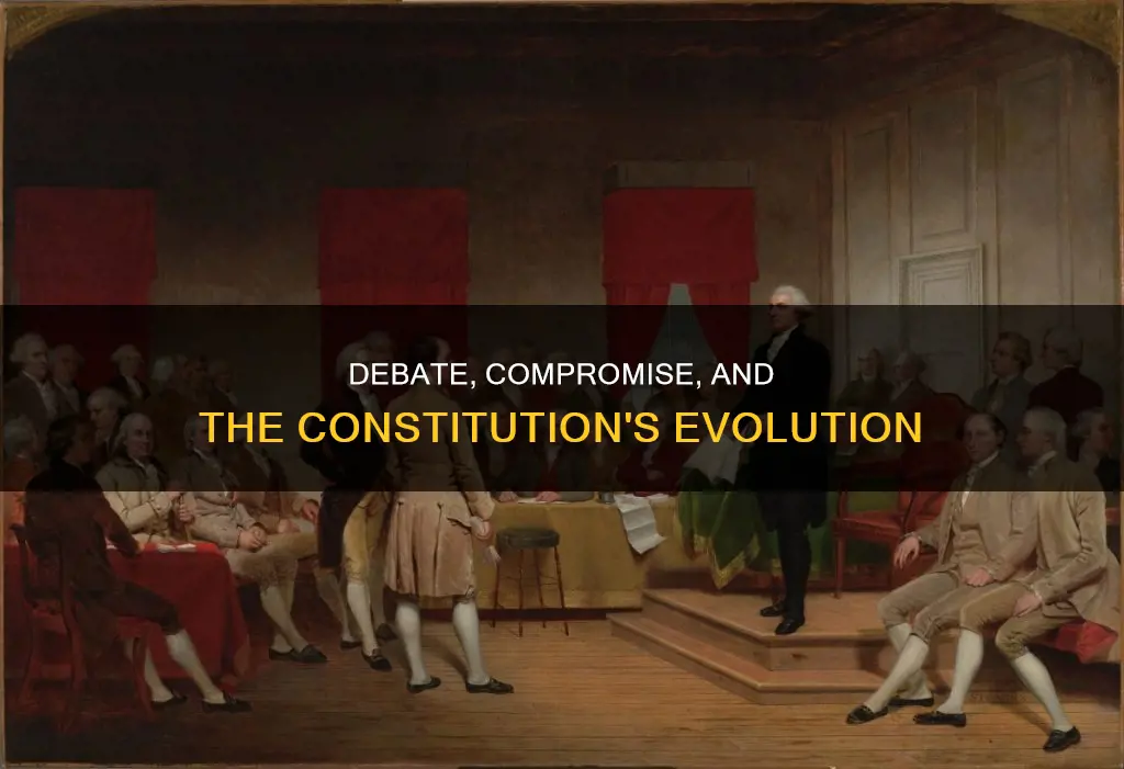 how have theory debate and compromise influence the constitution
