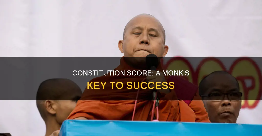 how high should a monk
