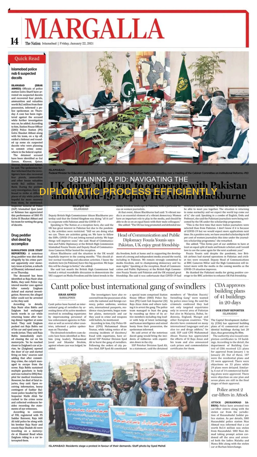 how i can get pid number of diplomacy