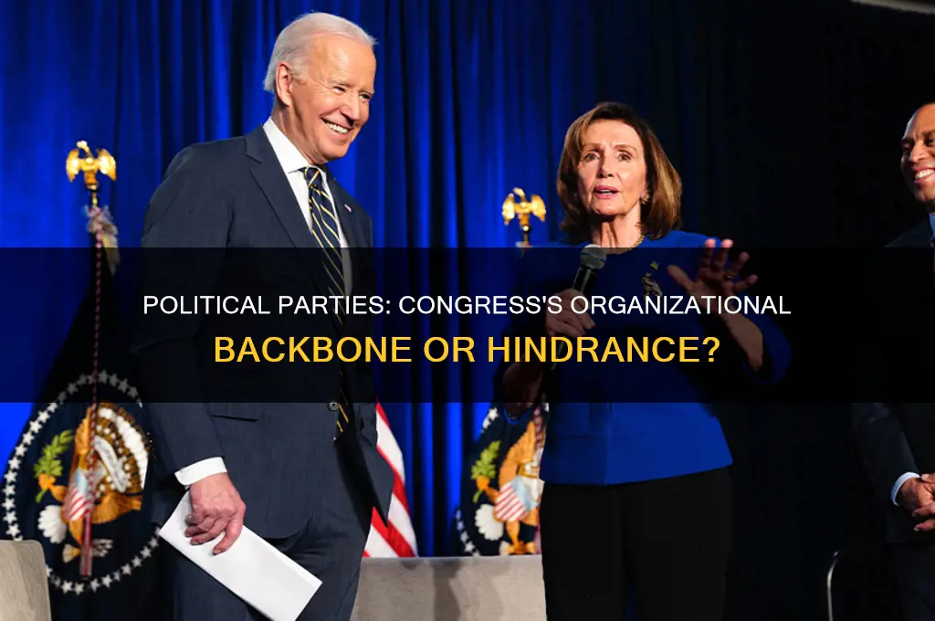 how important are political parties to the organizing of congress
