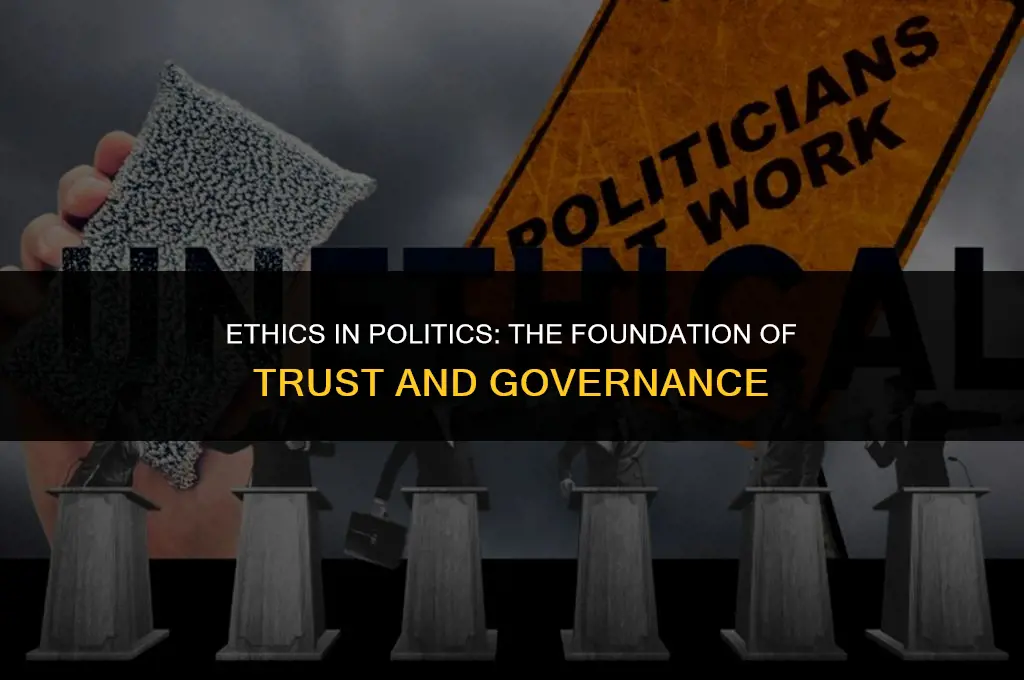 how important is ethics in politics