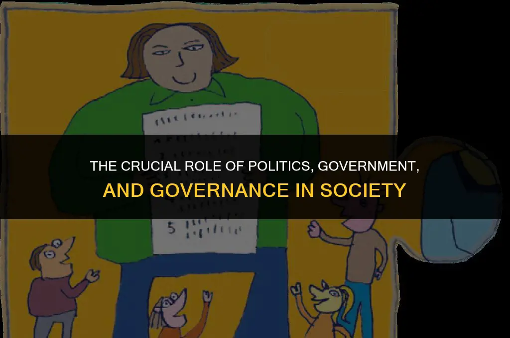 how important is politics government and governance