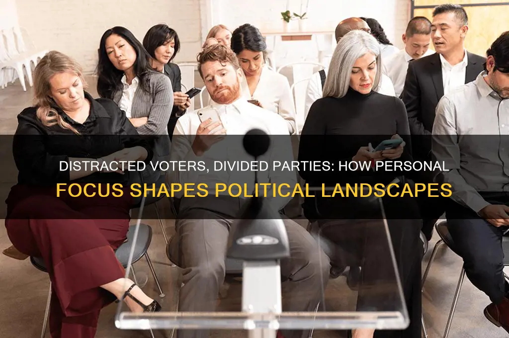 how individual distractions affect political parties