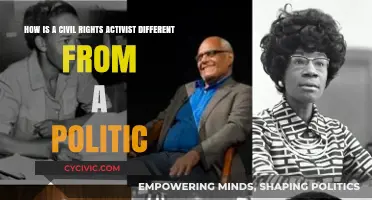 Understanding the Distinct Roles: Civil Rights Activists vs. Politicians