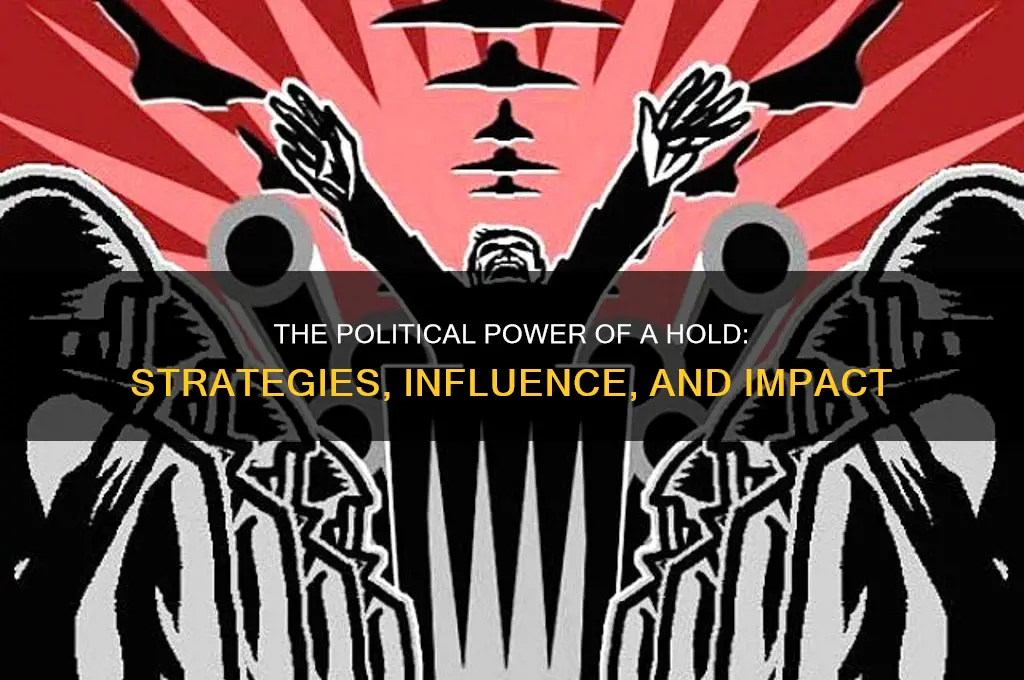 how is a hold political