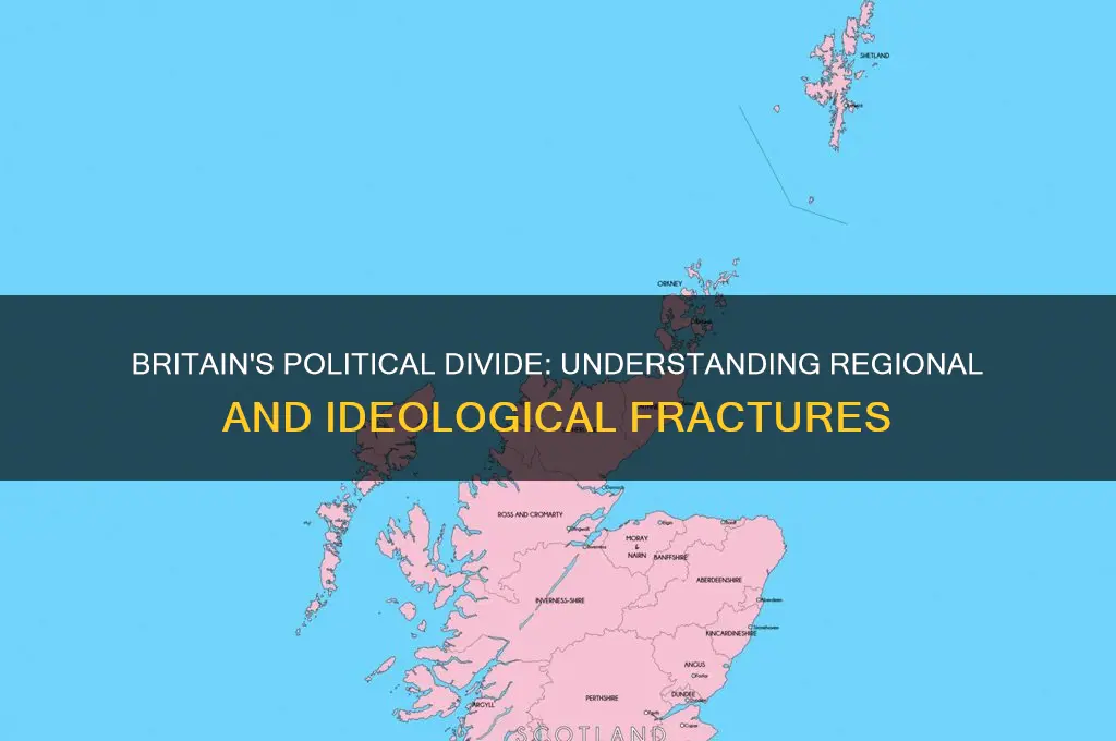how is britain divided politically