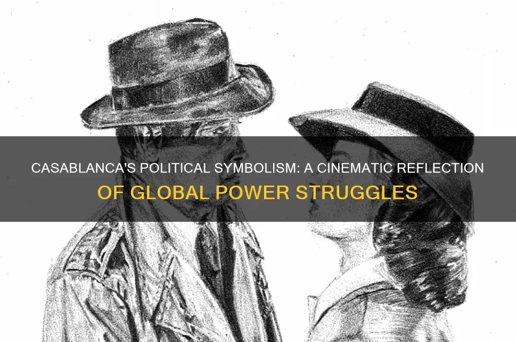 how is casablanca politically symbolic
