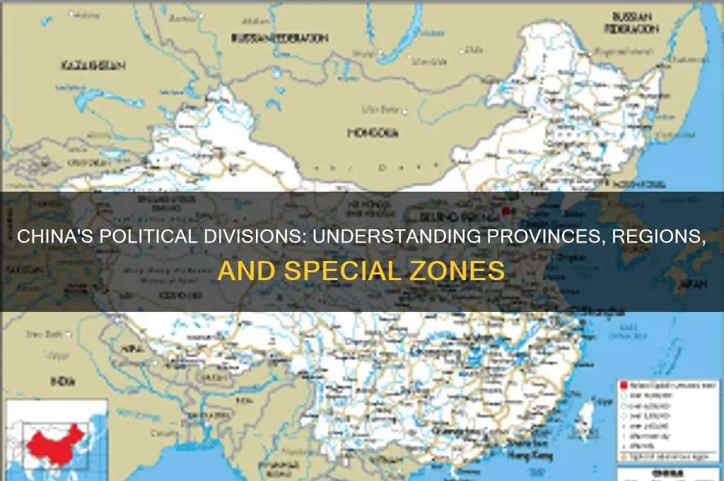 how is china divided politically