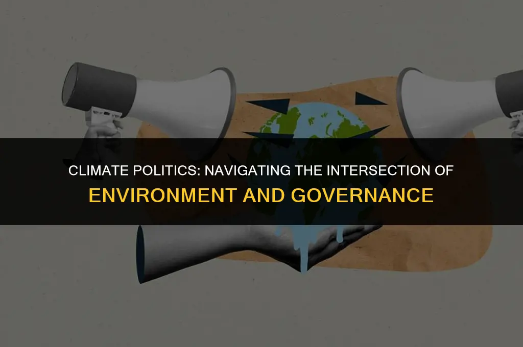 how is climate change a political issue