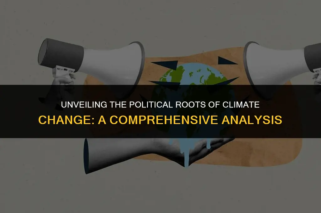 how is climate change caused by political factors