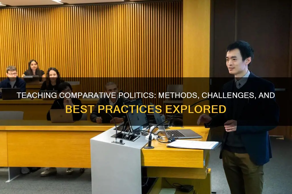 how is comparative politics taught