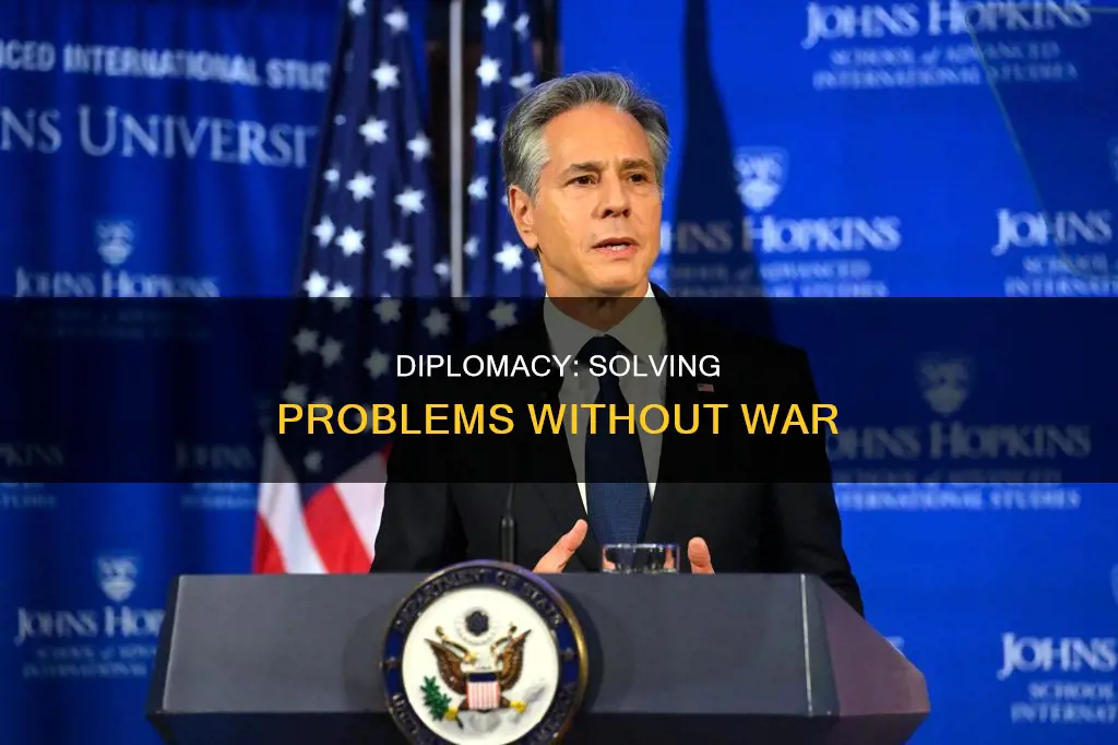 how is diplomacy used to solve problems