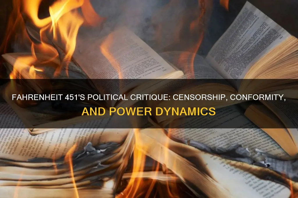 how is fahrenheit 451 political