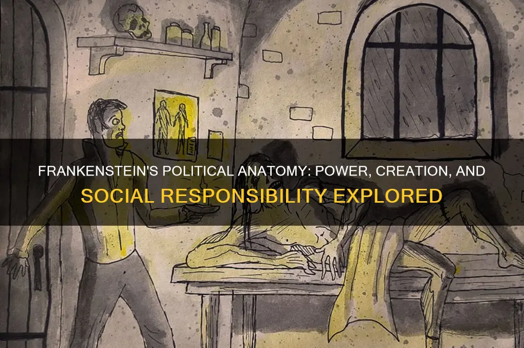 how is frankenstine political