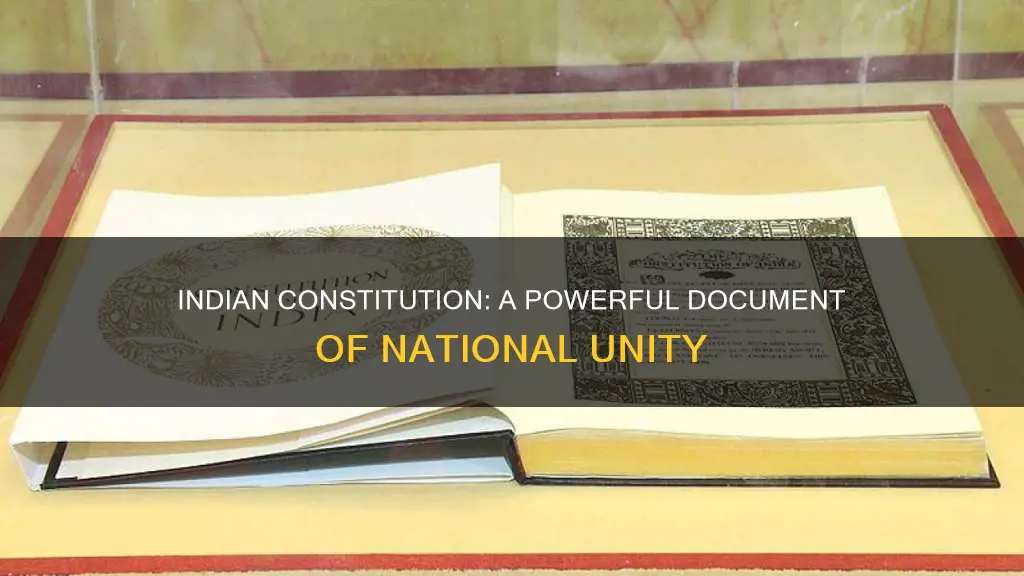 how is indian constitution a significant document