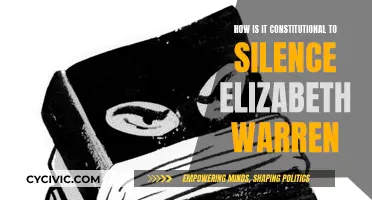The Silencing of Elizabeth Warren: Is It Constitutional?