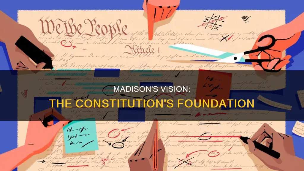 how is james madisons solution exemplified in the current constitution