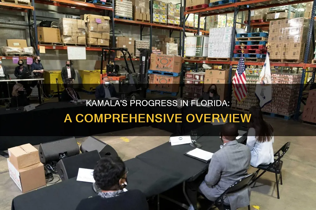 how is kamala doing in florida