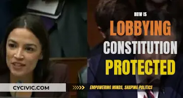 Lobbying: A Constitutionally Protected Right and How?
