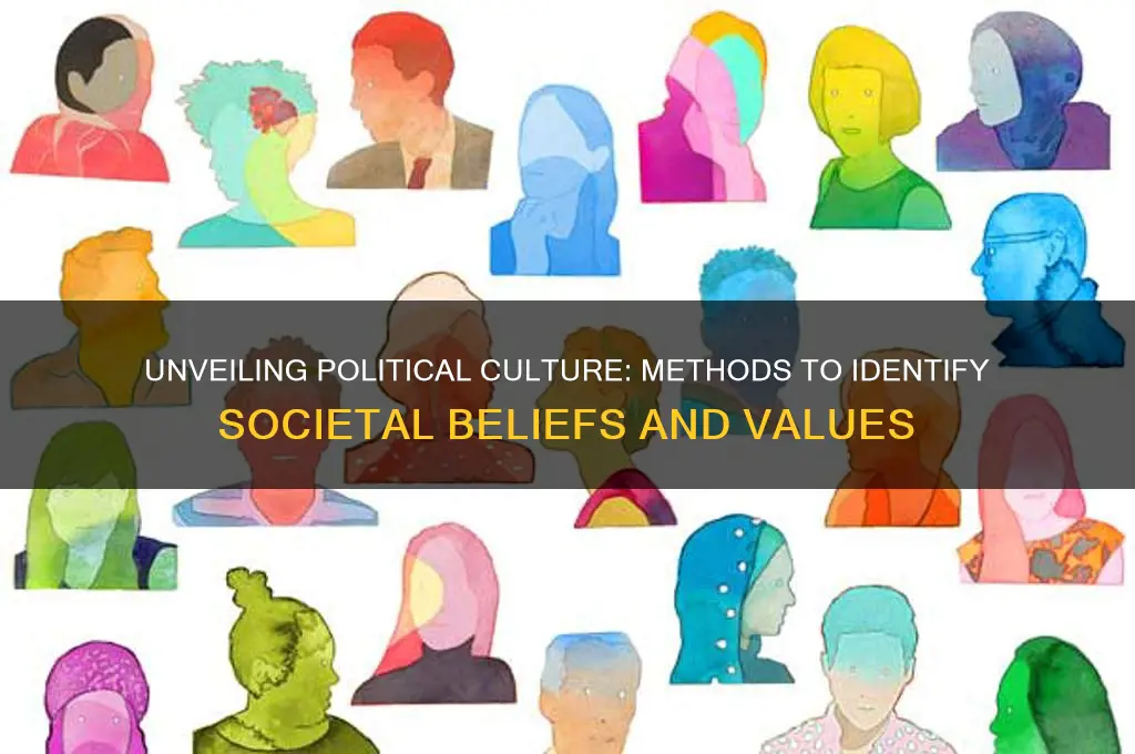 how is political culture identified