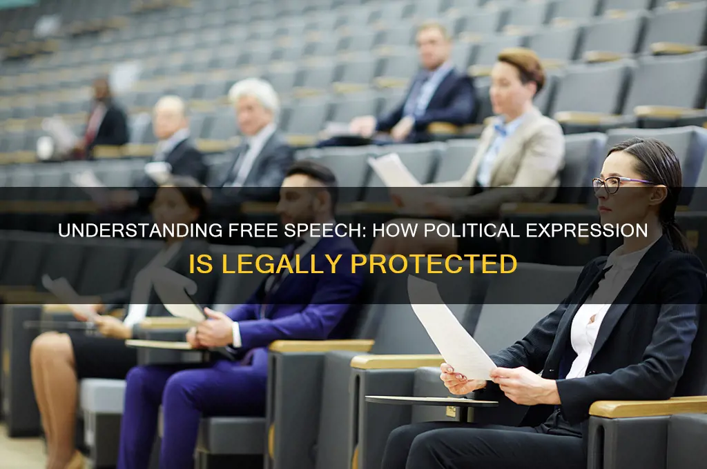 how is political speech protected
