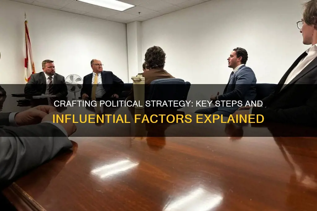 how is political strategy developed