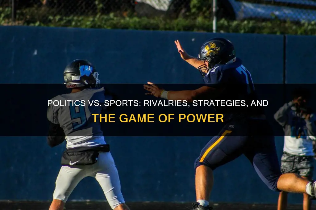 how is politics like sports