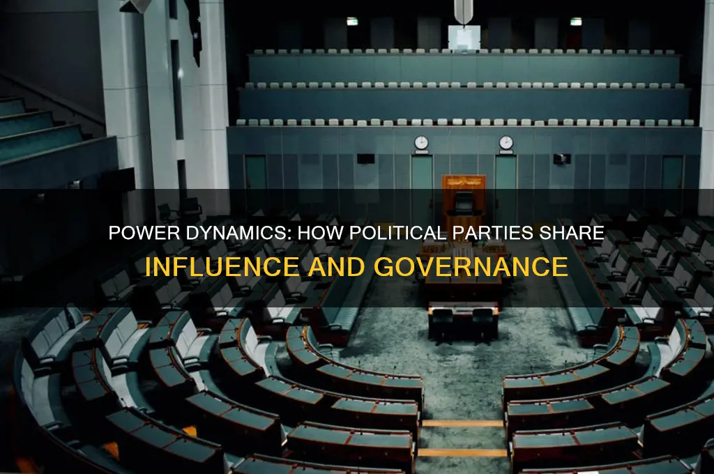 how is power shared among different political parties