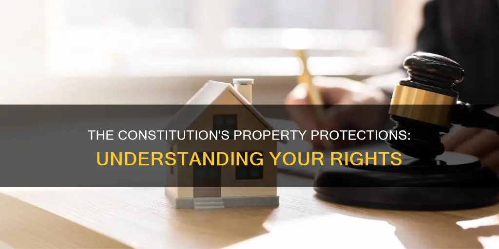how is property protected by the constitution