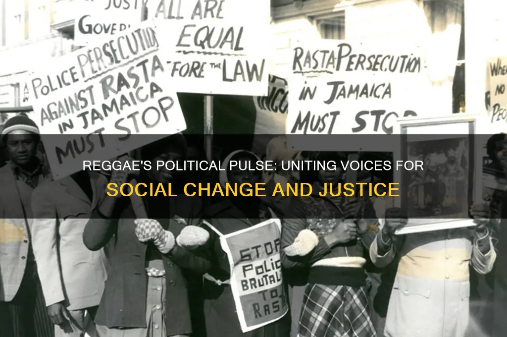 how is reggae considered political