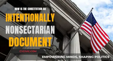 The Constitution: A Nonsectarian Nation's Founding Document