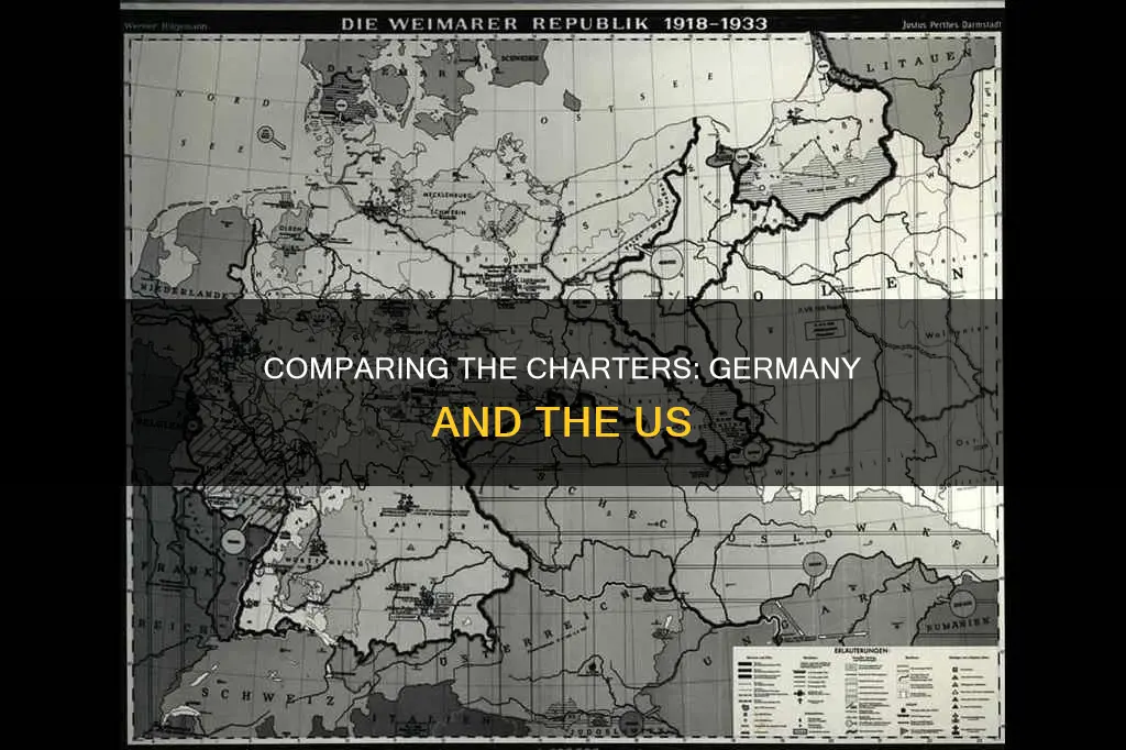 how is the constitution from germnay and usa compare