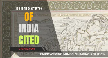 Citing India's Constitution: A Guide to Referencing