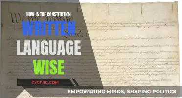 The Constitution's Language: Crafting a Nation's Founding Document