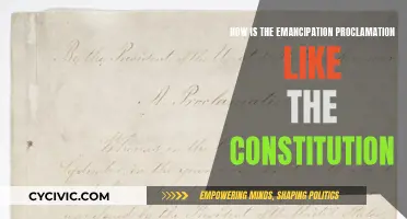 Emancipation Proclamation and Constitution: A Study in Similarities