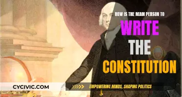 The Main Person's Guide to Writing the Constitution