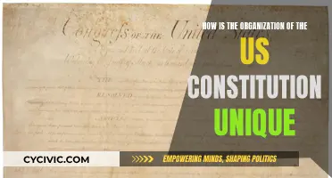 US Constitution: A Uniquely Structured Governing Document