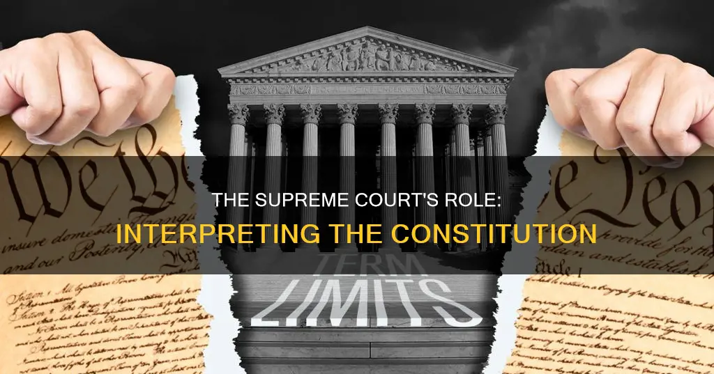 how is the supreme court involved with the constitution