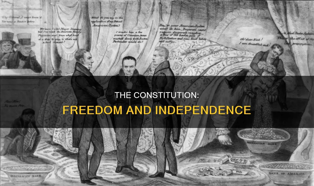 how is this independence established in the constitution