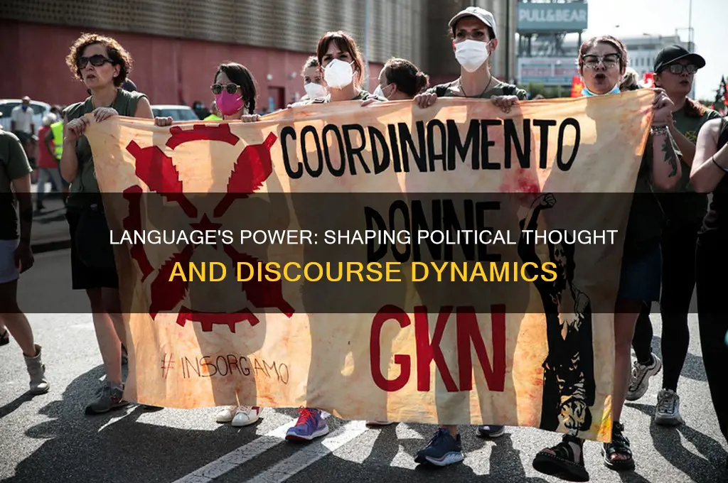 how language shapes thought politics