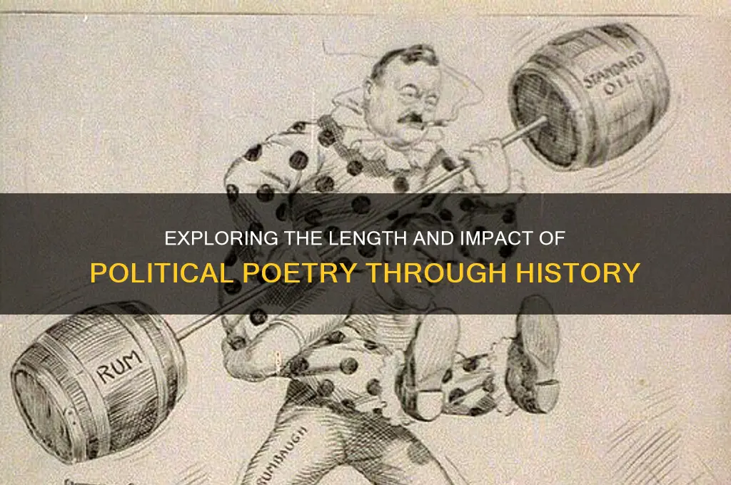 how long are political poems