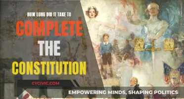 The Constitution: A Long Road to Completion