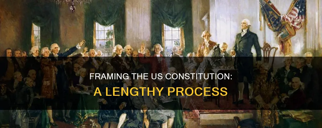 how long did it take to frame the us constitution