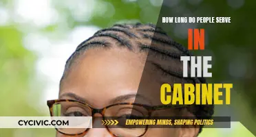 Serving in the Cabinet: What's the Typical Tenure?