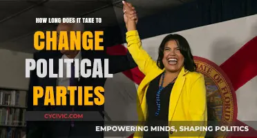 Switching Sides: The Timeline for Changing Political Party Affiliations