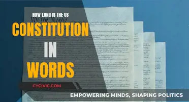 The Constitution's Word Count: A Historical Document's Length